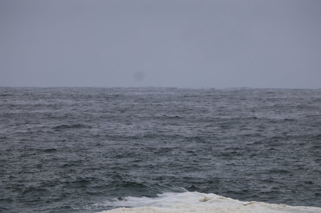 Stormy Grey Seas on a Overcast Summer Day