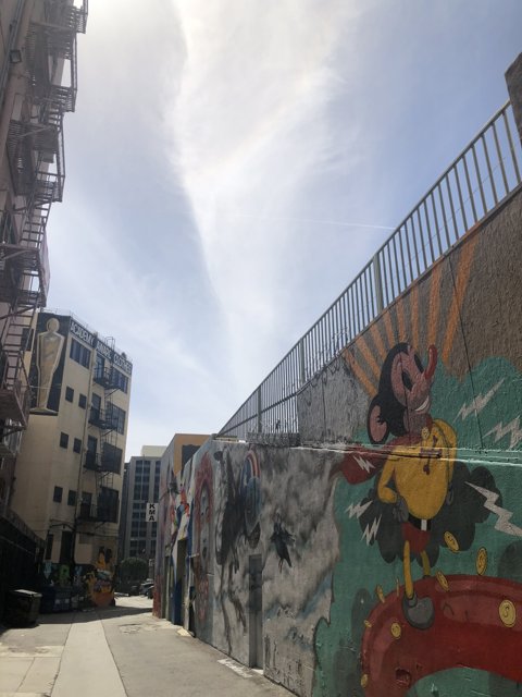 Urban Art on Building Wall