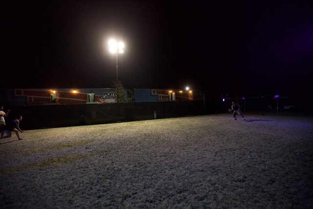 Snowy Night Soccer