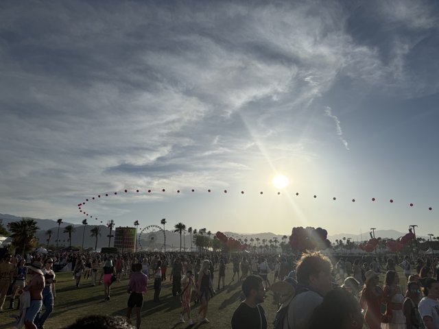 Sunlit Symphony: An Evening at Empire Polo Club