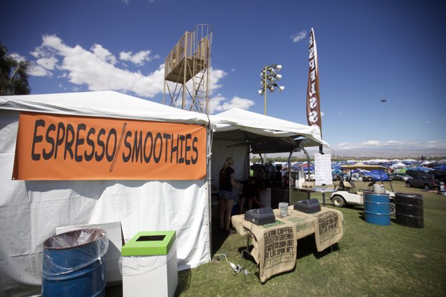 Espresso Smoothie Stand at Coachella