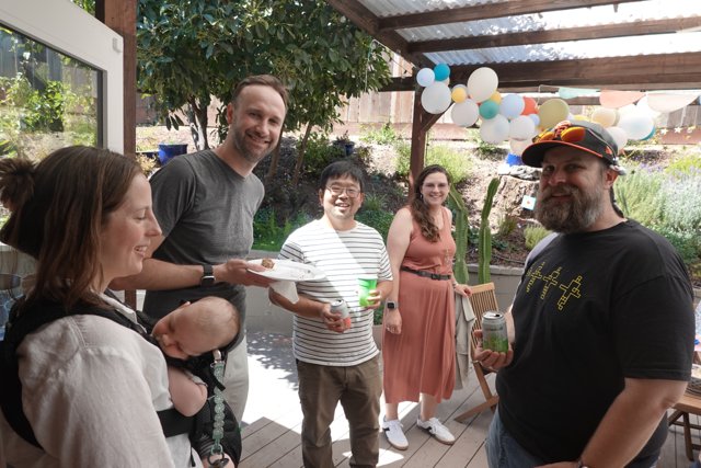 Summer Gathering on the Patio