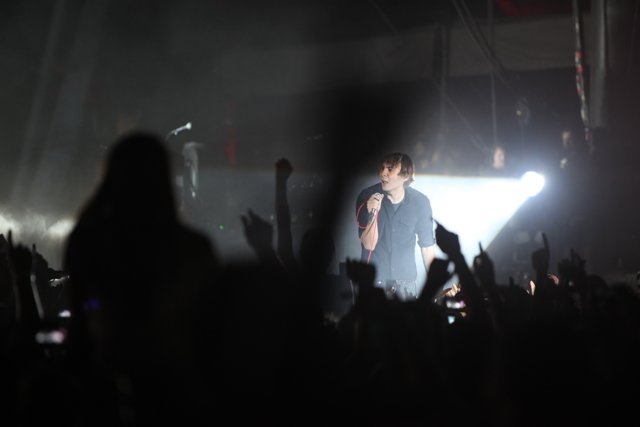 Thomas Mars rocks the stage with energy