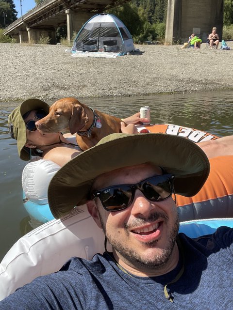 Enjoying a Day Out on the River