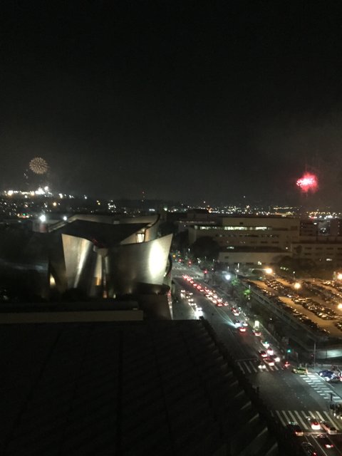 Fireworks Spectacular over Los Angeles