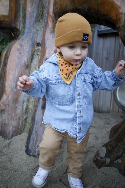 Little Adventurer at SF Zoo, November 2023
