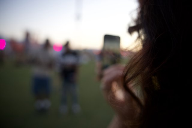 Capturing Moments: Blurred Sunset at Coachella
