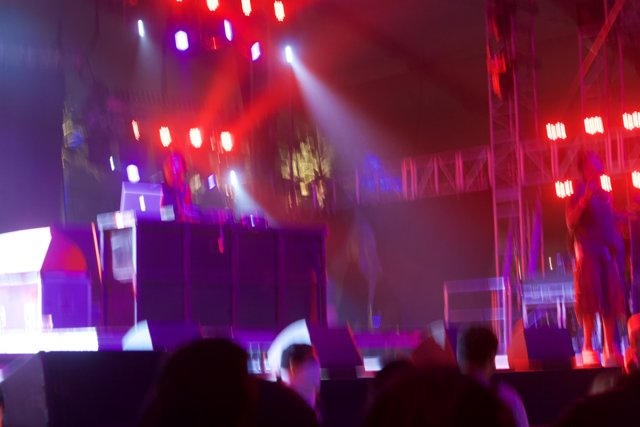 The DJ Rocks the Stage at Coachella
