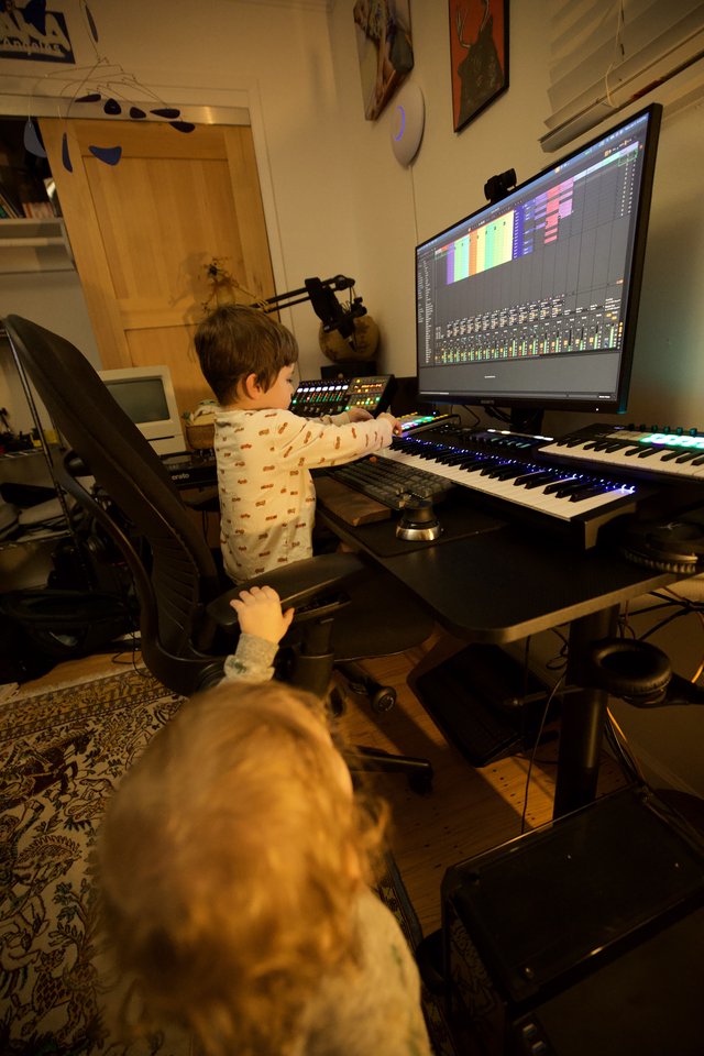 Young Musicians Learning Digital Audio Production at Home