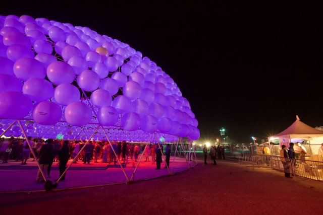 The Purple Balloon Dome
