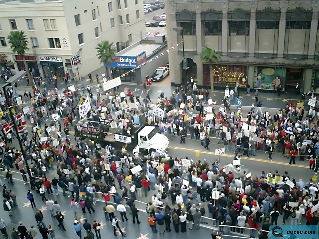 Massive Street Protest