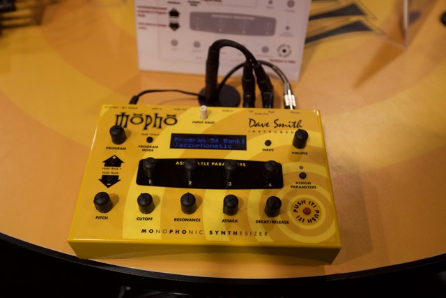 Digital Delight: The Yellow Guitar Pedal