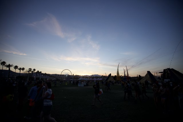 Sunset Spectacle at Coachella