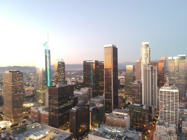 Nightfall in the City of Angels