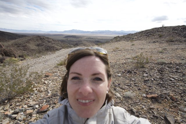 Desert Selfie at Joshua Tree Mountain Pass