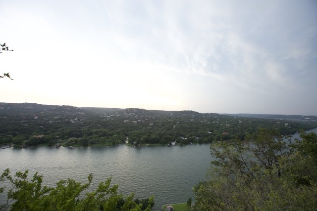 Cloudy day at Lake Austin