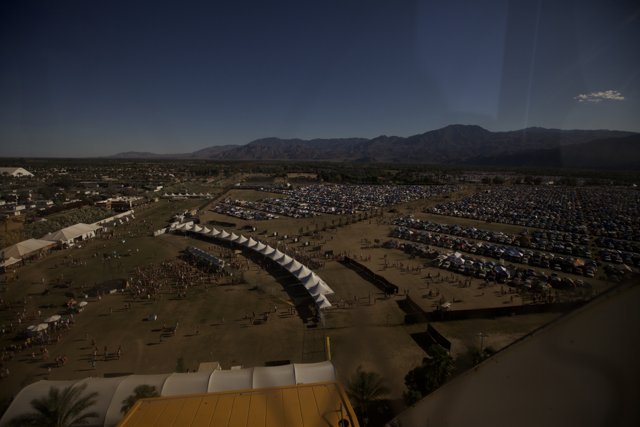 View From Above: Huge Crowd at Coachella 2012
