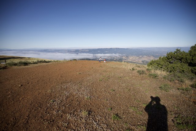 Above the Clouds at Mount Diablo Summit