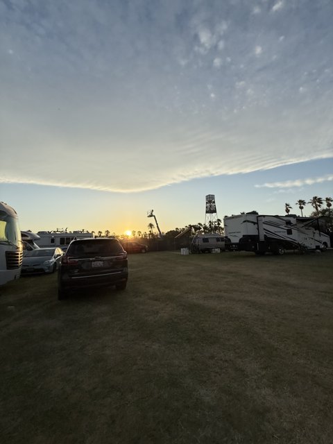 Sunset at the Polo Grounds