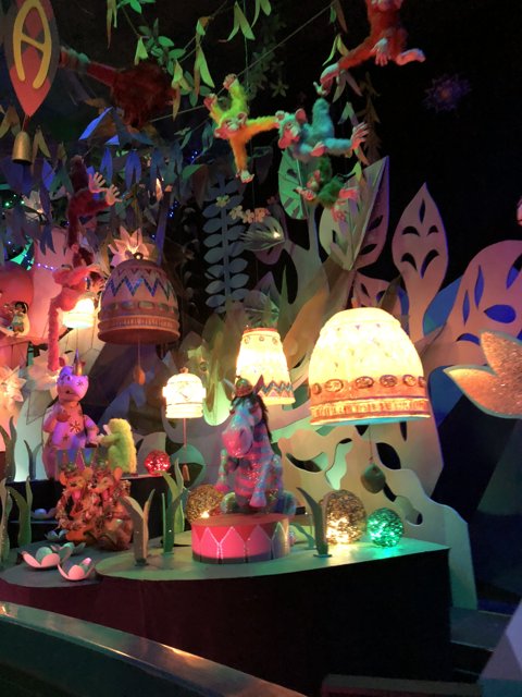 The Sweet Glow of Disneyland's Night Time Light Show