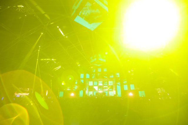 Blinding Lights on the Coachella Stage