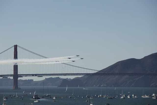 Sky High Spectacle over San Francisco: Fleet Week 2023
