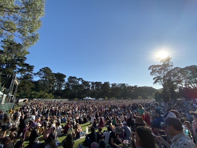 Golden Gate Park Music Festival Draws a Huge Crowd