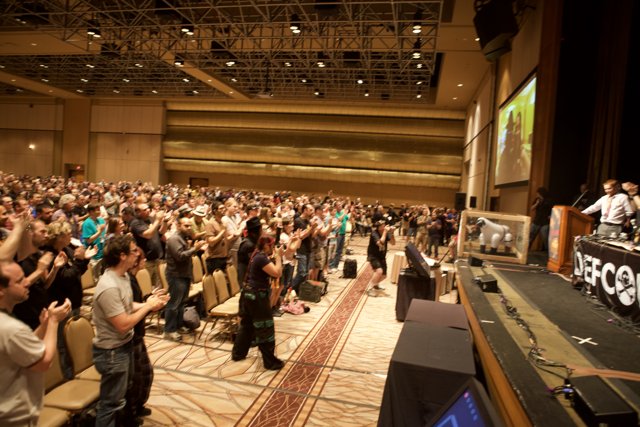 Packed House at Defcon Conference