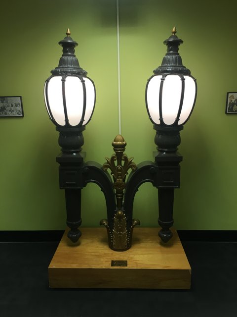 Twin Lamps of Wooden Delight