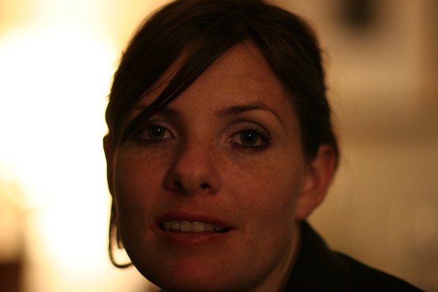 Candid Portrait of Penelope in Warm Indoor Light