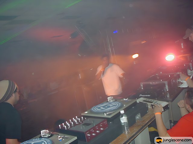 Nightclub DJ keeps the party going