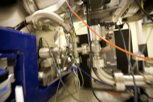 Complex Machine in Caltech LIGO Lab