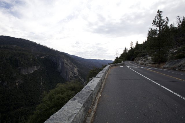 Serene Drive Through Yosemite - Winter 2023