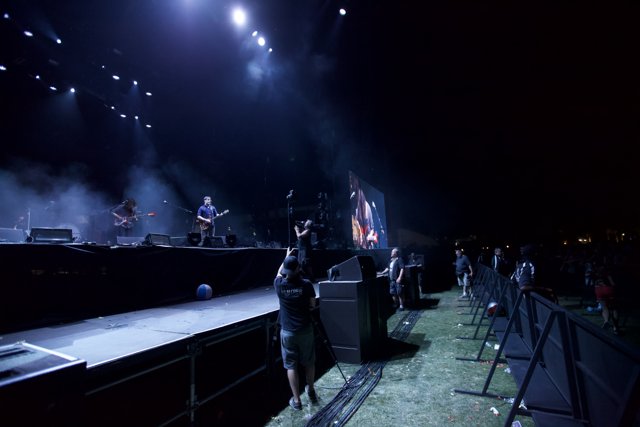 Coachella Crowd Jams to Rock Band Performance