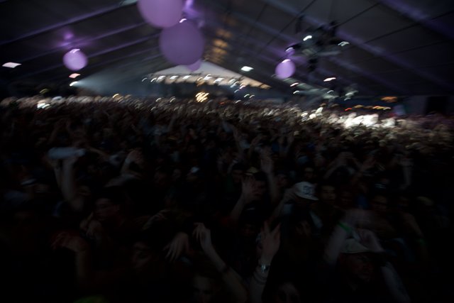 Purple Balloon Party at Coachella