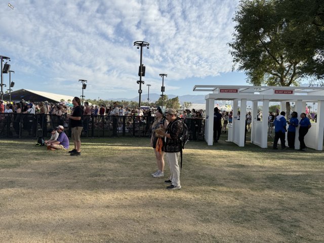 Gathering at the Empire Polo Club