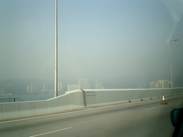 Urban Highway with Smog