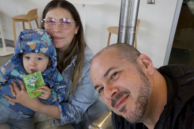 Family Selfie at Ashes and Diamonds Restaurant