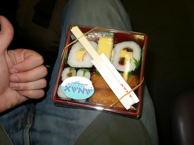 Savoring Fresh Sushi in Osaka