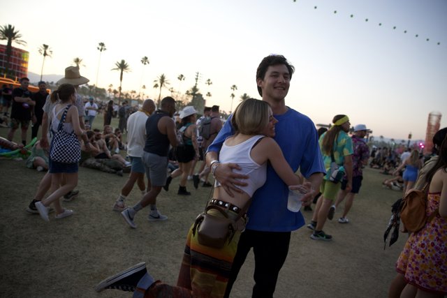 Festival Vibes: Embrace and Sunset at Coachella 2024