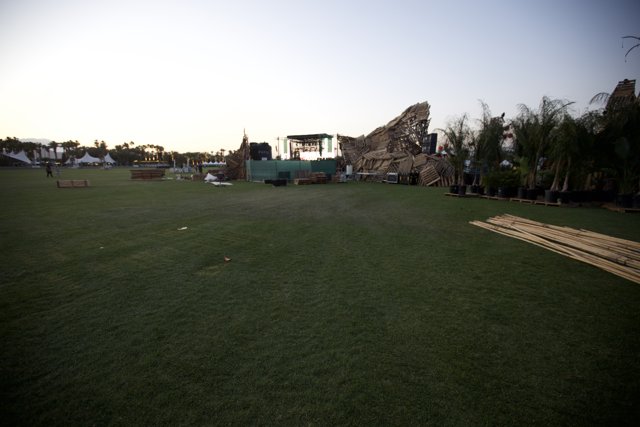 Stage on the Grass