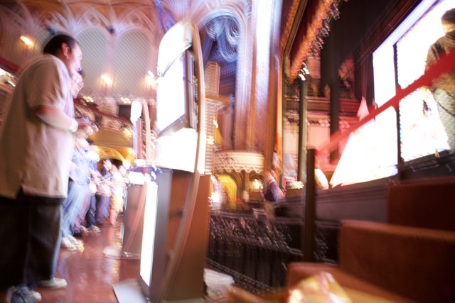 Blurry Crowd at Orpheum Video Game Event