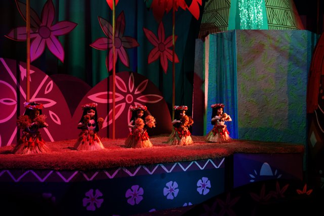Magical Hula Performance at Disneyland