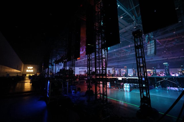 Backstage Shadows at Wobbleland 2026 Festival