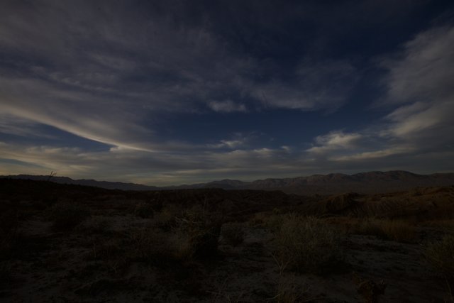 Dark Skies over Anza Borrego Desert