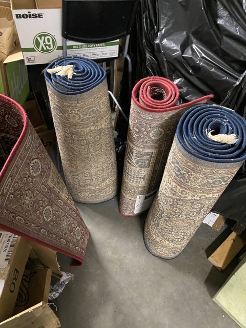 Carpet Roll Heap