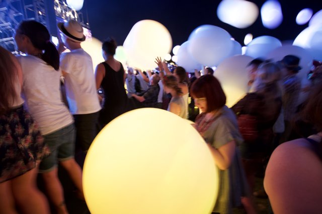 Balloons and Beats at Coachella