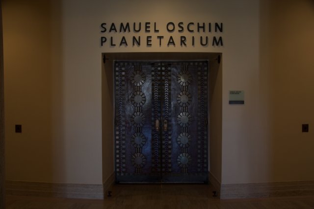 Inside the Samuel Oshin Planetarium