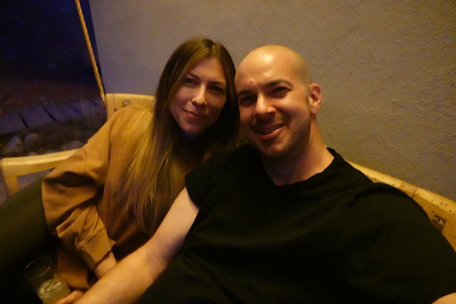 Couple's Intimate Evening Together at Home