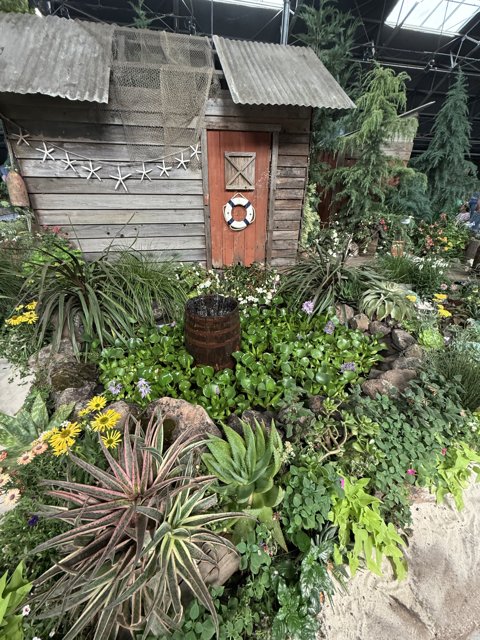 Rustic Garden Oasis